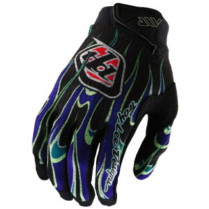 TroyLeeDesigns(�g���C���[�f�U�C���Y) RS�^�C�` �o�C�N �O���[�u ���g�N���X �I�t���[�h �ʋC�� ���b�V�� �y�� �ϗp�� �G�A�[ �O���[�u TDT086 TORCHED BLACK/PURPLE XL