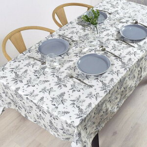 STYLE Decor �e�[�u���N���X ���~�l�[�g �r�j�[�� �h�� �k�� 140cm×210cm ������� ���C���b�N ���m�N���[�� W4804320