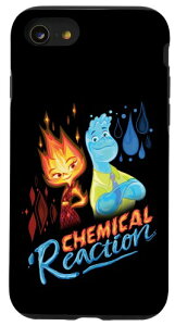 Disney and Pixar�fs Elemental Chemical Reaction Ember & Wade �X�}�z�P�[�X iPhone SE (2020) / 7 / 8 �p