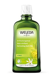WELEDA(ヴェレダ) シトラス バスミルク 200mL 浴用化粧料 朝の入浴 リフレッシュ すっきり 爽やかなシトラスの香り 天然由来成分 オーガニック