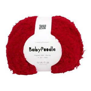 Knit Wit �؍� �ю� (Baby Poodle -�x�r�[�v�[�h��-) 95g 1�ʓ� ���b�h KNW-BPB32