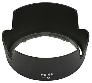 NinoLite HB-69 �AAF-S DX 18-55mm f/3.5-5.6G VR II �p�����Y�t�[�h�A�t�[�h�t������t�\�A���������܂܂Ńt�B���^�[�⃌���Y�L���b�v��t�\