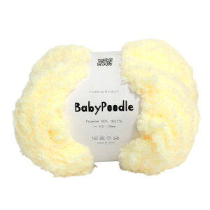 Knit Wit �؍� �ю� (Baby Poodle -�x�r�[�v�[�h��-) 95g 1�ʓ� �L�����f�B�[�C�G���[ KNW-BPB8