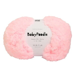 Knit Wit �؍� �ю� (Baby Poodle -�x�r�[�v�[�h��-) 95g 1�ʓ� �p�E�_�[�s���N KNW-BPB3