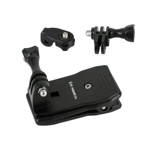 REC-MOUNTS ��]�� �N���b�v�}�E���g Rotary Clip Mount for RICOH(���R�[)�A�N�V�����J���� WG-M1 WG-M2 �Ή� �x���g�E�V�����_�[�E�����b�N�� (RC-53CN)