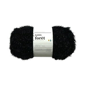 Knit Wit �؍��G�R���킵�ю� bubble foret-�o�u���t�H��- 90g 1�� �u���b�N KNW-BFB43