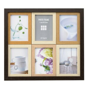 �C���^ �z�� ���ʃt���[�� 6�� �_�[�N�u���E�� TM-101-6-DB
