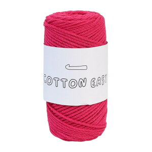 Knit Wit �؍��R�b�g���҂ݎ� (COTTON EASY -�R�b�g���C�[�W�[-) 1�� ��200g �z�b�g�s���N(Hot pink) KNW-CE23