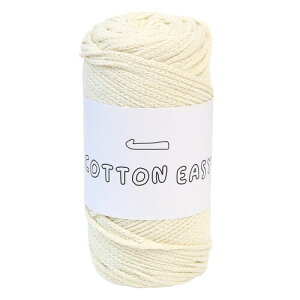 Knit Wit �؍��R�b�g���҂ݎ� (COTTON EASY -�R�b�g���C�[�W�[-) 1�� ��200g �A�C�{���[(ivory) KNW-CE1