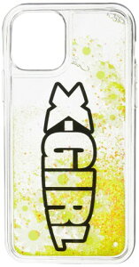 (X-girl) (�G�b�N�X�K�[��) ���� DAISY LIQUID MOBILE CASE for iPhone 11 Pro CLEAR Free Size