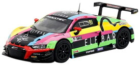 POP RACE 1/64 Audi R8 LMS EVO ELFBAR X WORKS #91 完成品