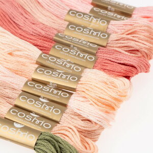 LECIEN(���V�A��)�h���イ��12�{�Z�b�g �R�X��(Cosmo) Thread assorted pack by Nicki Franklin No.162400-13