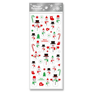 【クリスマスシール】MW ビベールスノーマン 76664 ウィンターセレクション