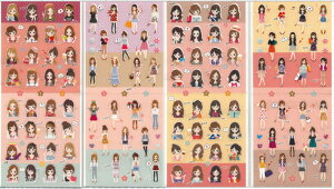 yV[z @FORON ̎qV[ 4Zbg^O@ Happy@My@Style@K[[V[@3̂li{@ZbgII