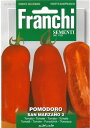 【イタリアの野菜の種】FRANCHI社イタリアントマト・サンマルツァーノ《固定種/支柱・必要》[106/16]
