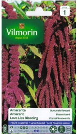 【フランス花の種】Vilmorin社　アマランサス《観賞用》250