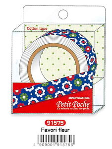 �y�R�b�g���e�[�v�z�}�C���h Favori fleur�@�D���ȉ�91575�@�z�e�[�v�@�V�[���e�[�v�@�@�������Ƒ䎆����͂����Ă��g�����������B