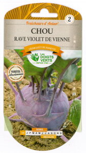 【フランスの種】　CATROS社　コールラビバイオレット violet de Vienne 120