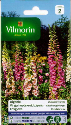楽天市場 Vilmorin社 フランス花の種 ジギタリス フォックスグローブ ２９０ ミセスリビング