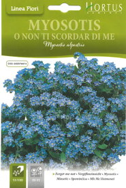 【イタリアの花の種】Hortus社　ワスレナグサ　COD.60SDFM074