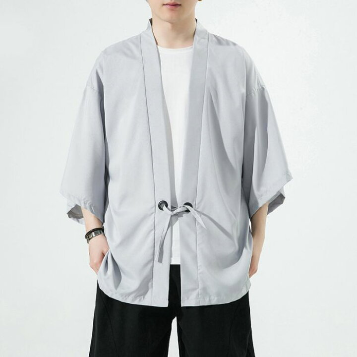 楽天市場】カーディガン 薄手 冷感 夏服 和式カーディガン メンズ 夏服  