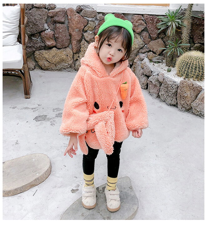 楽天市場 キッズ もこもこ トップス モコモコ 可愛い 女の子 アウター 裏起毛 子供服 こども 子ども 防寒 暖かい あたたかい 秋服 冬服 秋冬 通園 韓国子供服 ジュニア ボア Mrt Shop