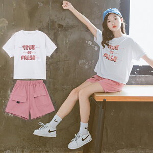 子供服 女の子 セットアップ キッズ 半袖 スポーツ ジャージ 上下 ジュニア セットアップ スウェット 夏 スポーツウェア キッズ Tシャツ ショートパンツ 春服 夏服 カジュアル おしゃれ 運動