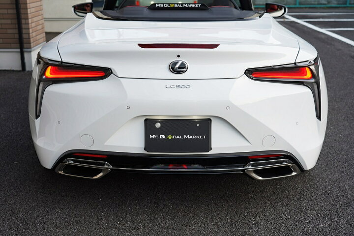 楽天市場】日本製 LC500/h用 コンバーチブル ドライカーボン テール 