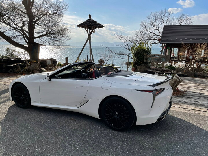 楽天市場】LC500 コンバーチブル カーボン トランクスポイラー リア 