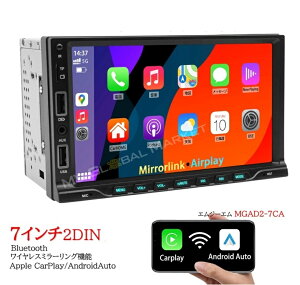ԍڗp 7C`2DINfBXvCI[fBI J[ir J[I[fBI CX Apple CarPlay AndroidAuto Mirrorlink AutoLink@\Ή