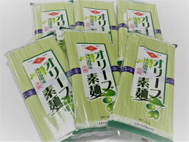 小豆島 手延そうめん 島の光 【オリーブ素麺 250g(50g×5束)×6袋】 箱入 【送料無料】【北海道600円・沖縄1600円追加送料】