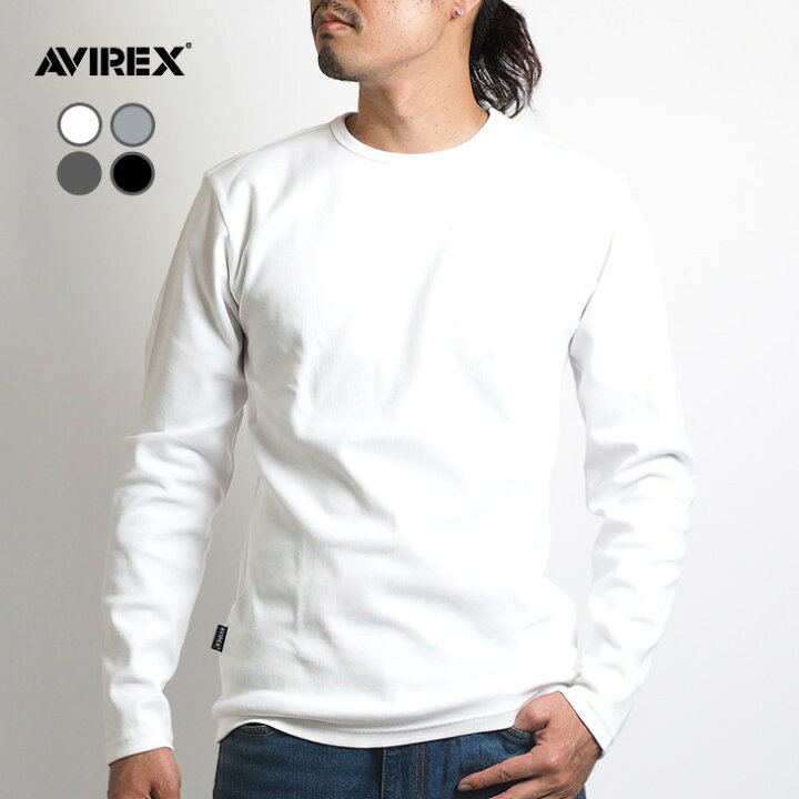 楽天市場】AVIREX アビレックス デイリー ロンT 長袖 クルーネック 
