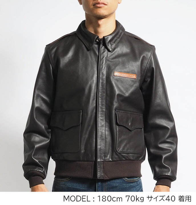 楽天市場】AVIREX アビレックス A-2 フライトジャケット 馬革 ホース 