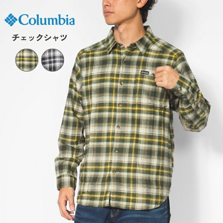 楽天市場】COLUMBIA コロンビア 長袖シャツ チェック ポケット (AE1523 
