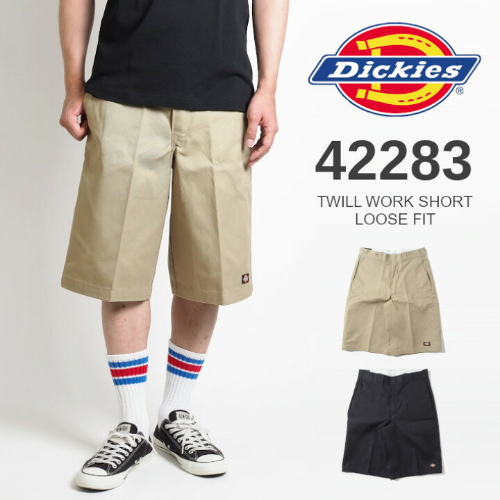 楽天市場】DICKIES ディッキーズ ツイルワークショーツ ルーズフィット 