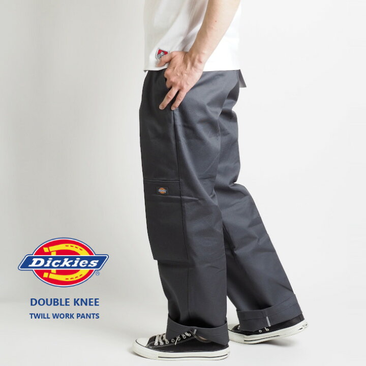 楽天市場】DICKIES ディッキーズ ダブルニーワークパンツ ルーズ 