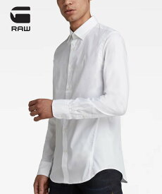 G-STAR RAW ジースターロウ ドレスシャツ (D17026-C271-110) 長袖シャツ 無地 メンズ ブランド カジュアル アメカジ インポート 送料無料