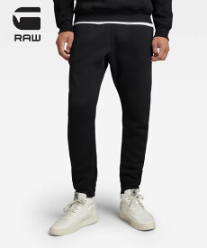 G-STAR RAW ジースターロウ スウェットパンツ 裏起毛 無地 (D15653-C235-6484) ジョガーパンツ メンズ ブランド インポート カジュアル アメカジ ブラック 黒 送料無料