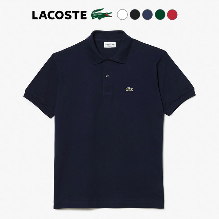 楽天市場】LACOSTE ラコステ ポロシャツ 半袖 鹿の子 ワンポイント 