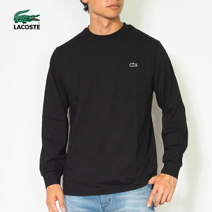 楽天市場】【P10倍 期間限定】LACOSTE ラコステ ロンT 長袖 クルー 