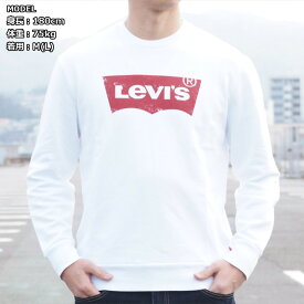 Levi's リーバイス トレーナー 裏毛 バットウィングロゴ (194920029/194920026/194920027) スウェットシャツ クルーネック メンズ カジュアル アメカジ ブランド LEVIS りーばいす