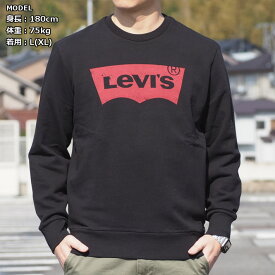 Levi's リーバイス トレーナー 裏毛 バットウィングロゴ (194920029/194920026/194920027) スウェットシャツ クルーネック メンズ カジュアル アメカジ ブランド LEVIS りーばいす