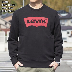 Levi's ���[�o�C�X �g���[�i�[ ���� �o�b�g�E�B���O���S (19492) �X�E�F�b�g�V���c �N���[�l�b�N �����Y �J�W���A�� �A���J�W �u�����h LEVIS ��[�΂���