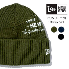 NEW ERA ニューエラ ニットキャップ 編みこみ ステンシルプリント (13327740/13327741/13327742) メンズ レディース ブランド カジュアル アメカジ スポーツ