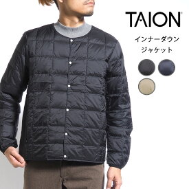 TAION タイオン ダウンジャケット インナーダウン (TAION-104) メンズ カジュアル アメカジ ブランド