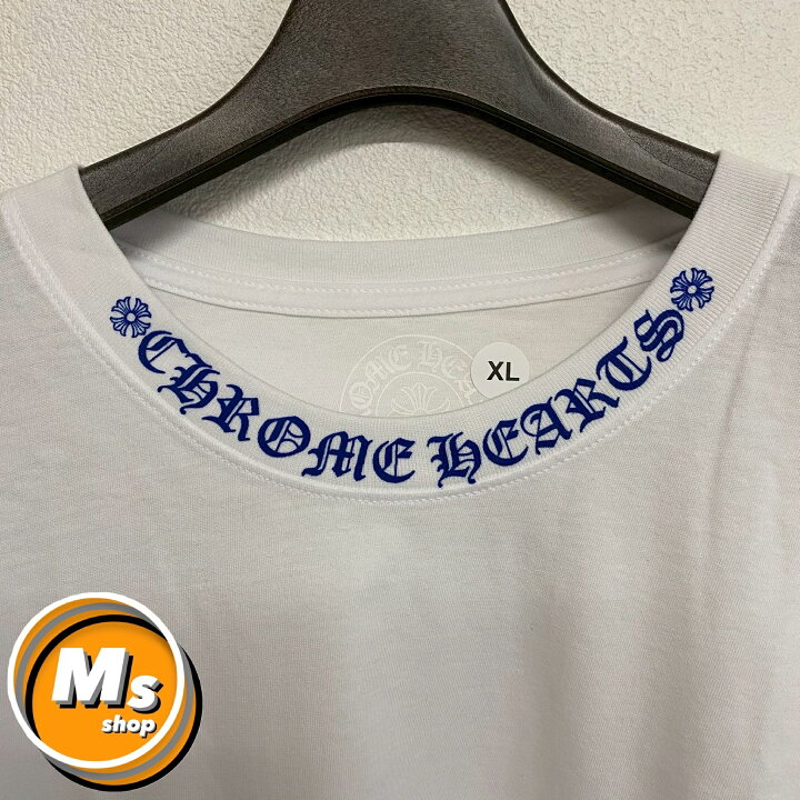 楽天市場】クロムハーツ ネックロゴ 白 ホワイト 長袖 ロングTシャツ 