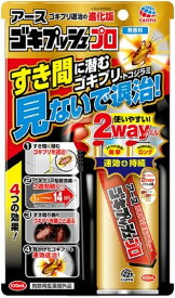 アース ゴキブリ用殺虫スプレー 【防除用医薬部外品】 ゴキプッシュプロ 無香料 100ml