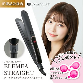 【正規品 ・1年保証】 クレイツイオン エレメアストレート CREATE ION SSIE-G15PRO CREATE ION 海外兼用 ストレートアイロン ストレートヘア