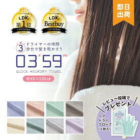 【プレゼント企画!! 数量限定!! 0359タオルグローブ絶賛無料配布中!!】 選べる8色 正規品 0359 クイックヘアドライタオル マイクロファイバー ヘアタオル 0359タオル ドライタオル ヘアタオル ヘアドライタオル