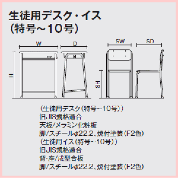 楽天市場】コクヨ (KOKUYO) 生徒用デスク・イスセット (旧JIS固定式 学校机・学習机・学校用机) SSD-F2N+SCH-F2N 【返品不可・代金引換は利用できません】 【送料無料】 : オフィス家具専門店モリタスチール 楽天市場】コクヨ (KOKUYO) 生徒用デスク・イスセット (旧JIS固定式 学校机・学習机・学校用机) SSD-F2N+SCH-F2N 【返品不可・代金引換は利用できません】 【送料無料】 : オフィス家具専門店モリタスチール